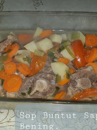 Cara Mudah Membuat Resep Sop Buntut Sapi Kuah Bening yang Enak