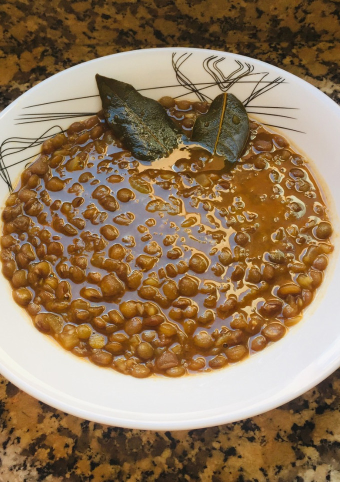 Una foto de Lentejas de mi abuelita