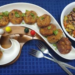 A picture of Chicken Tawa Kabab.