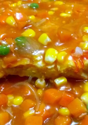 Foto resep Fuyunghai a la Pak Suami 😘😘😘