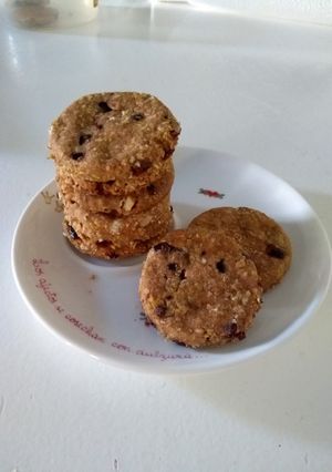 Una foto de Galletitas veganas tipo cachafaz