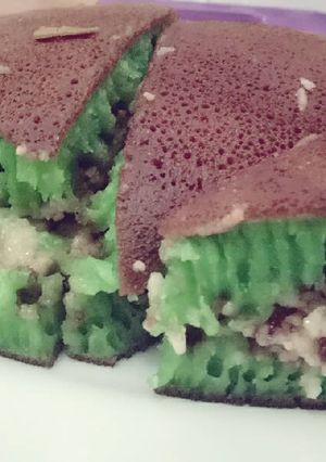 Foto resep Martabak manis pandan