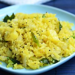 A picture of Simple poha.