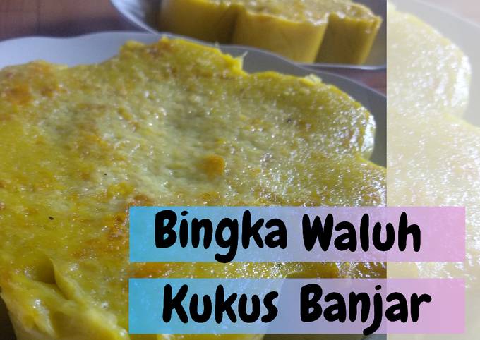 Ini dia! Resep praktis memasak Bingka Waluh Kukus Banjar yang lezat