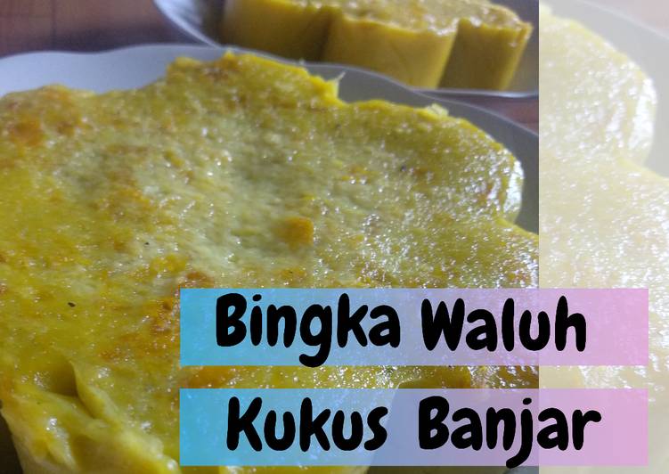 Resep Bingka Waluh Kukus Banjar Anti Gagal