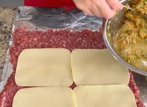 Foto de Rocambole de carne moída recheado com legumes