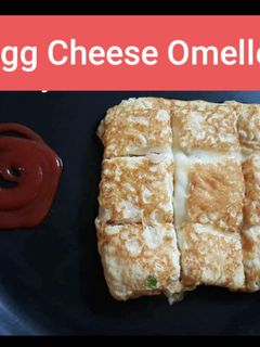 एग चीज़ ऑमलेट (Egg Cheese Omellete in Hindi) रेसिपी मुख्य फोटो