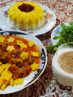 عکسی از دستور خورش قیمه