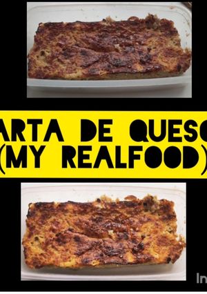 Una foto de Tarta de queso sana y rica