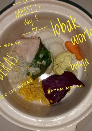 Foto resep Mpasi 7+ day 5 baby c