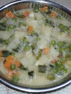 தலைப்பு : உருளைக்கிழங்கு குருமா(potato kurma recipe in tamil) செய்முறை முக்கிய புகைப்படம்