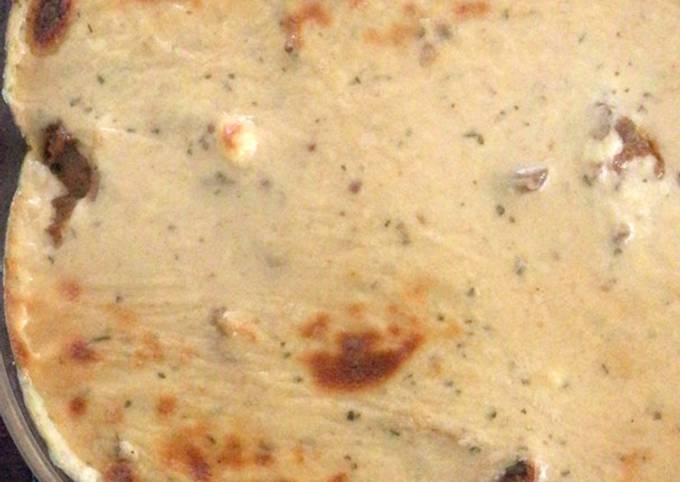 Resep Spageti Creme Brulee, Pake Jamur Champignon, Lezat