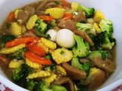 Gambar capcay telur puyuh
