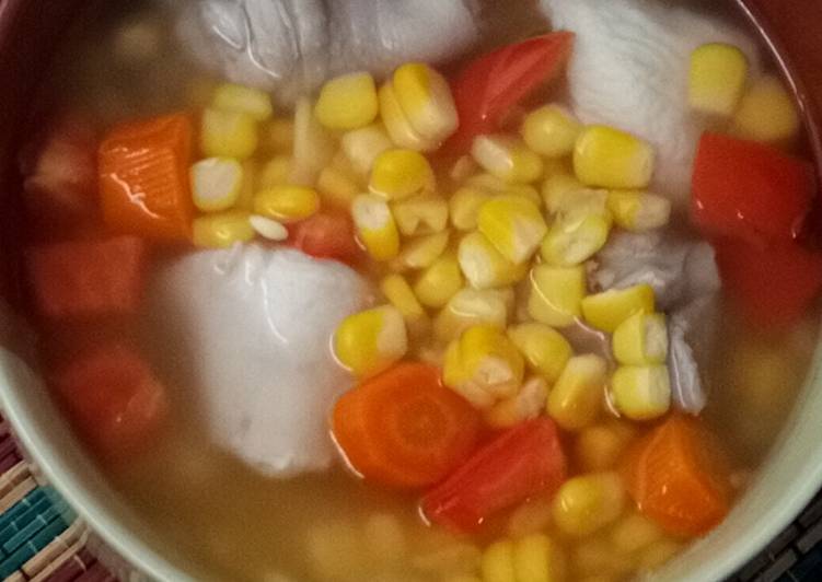 Resep Sup Jagung Bening Untuk Ibu Hamil, Enak