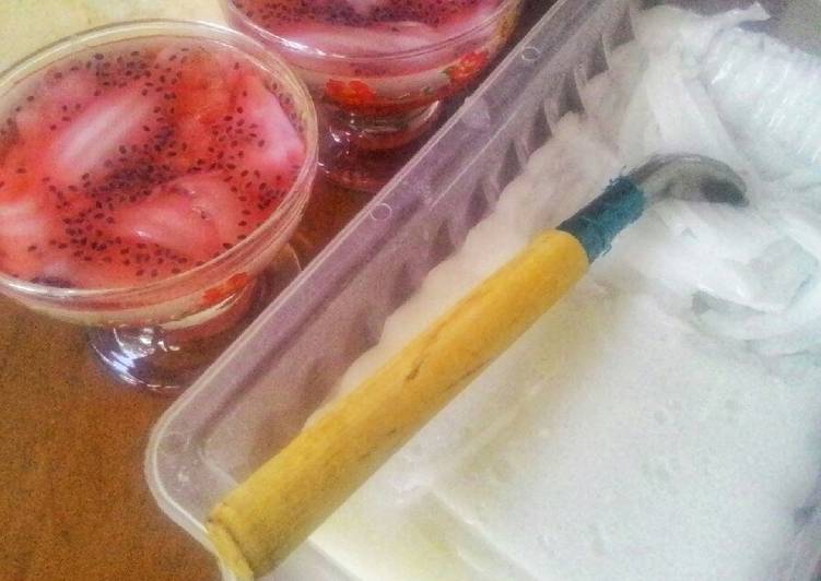 Resep Es Kelapa Muda KW Anti Gagal
