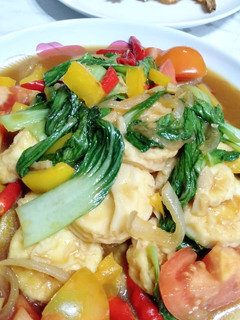 Foto resep Tumis Pokcoy Tofu