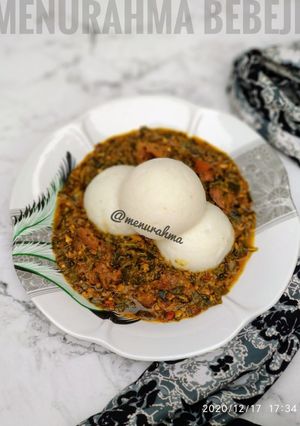A picture of Vegetable soup.