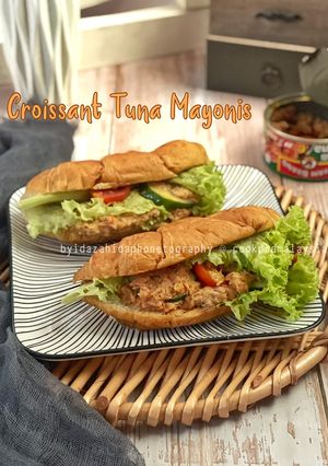 Gambar Croissant Tuna Mayonis
