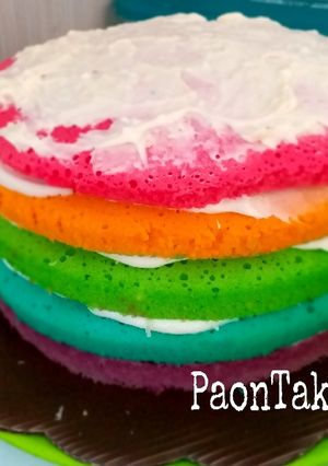 Foto resep Rainbow Sultan😊 #Base Cake Ultah Favorit