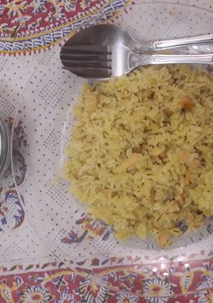 عکسی از دستور به پلو(کته)