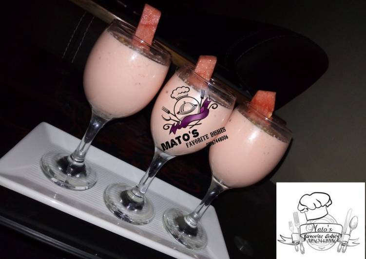 Recipe of Award-winning Water melon and ridi smoothie Cooking Basics for Beginners