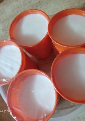 Una foto de Yogurt natural casero 💜