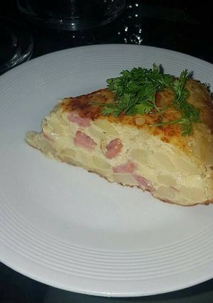 Una foto de Tortilla de patata ranchera
