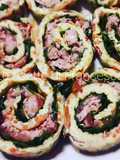 Rotolo di frittata sapore d'estate