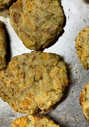 Una foto de Croquetas de papa y atún