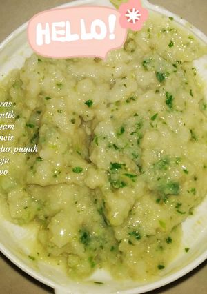 Foto resep Mpasi Telur puyuh & bayam