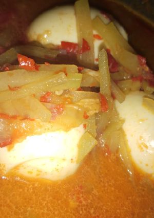 Foto resep Sayur labu siam mix telur