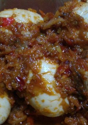 Foto resep Telur Balado ala Yuninggar