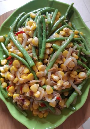 Foto resep Ca Baby Buncis Teri