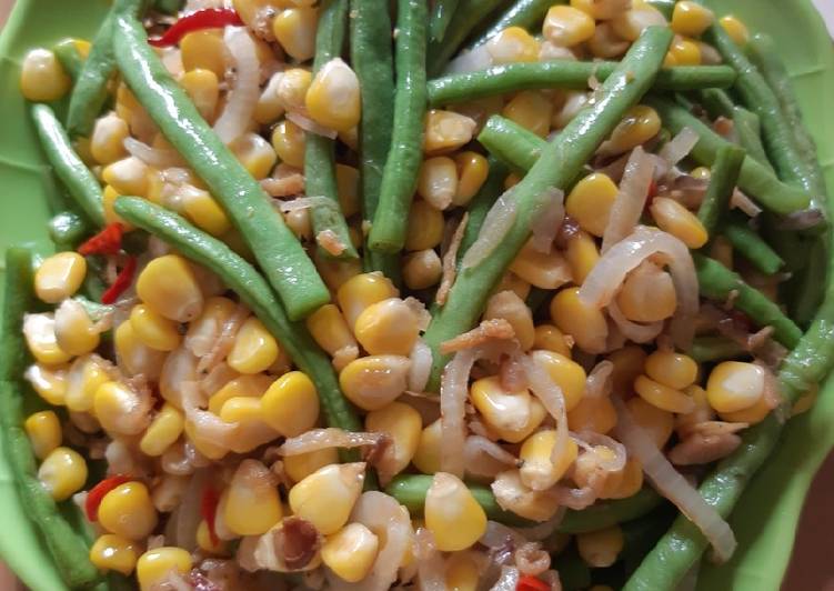 Resep Ca Baby Buncis Teri Lezat