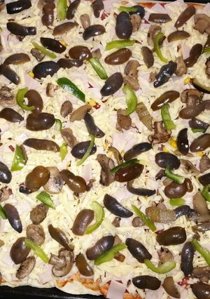 Una foto de Pizza casera