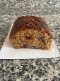 Budín Integral de Arándanos y cerezas