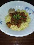 Bakmie / mie ayam teriyaki