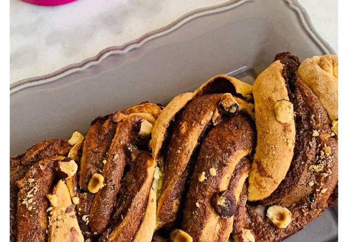 Babka à la pâte à tartiner