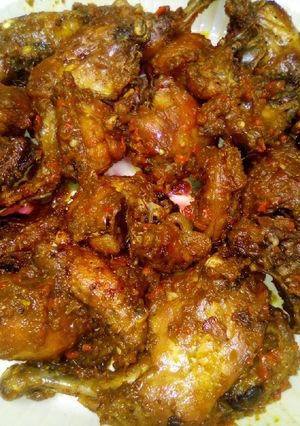 A picture of Chicken pepper.