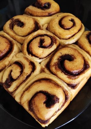 Foto resep Cinnamon rolls tangzhong methode