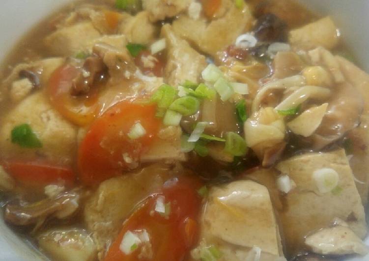 Resep Tahu tumis ala vege, Lezat