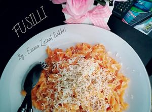Foto resep Fusilli Saus Bolognese