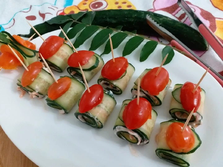 Easy Steps Prepare|Recipe} Cucumber roll Anti-Fail