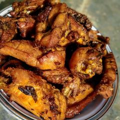 A picture of Fried chicken recipe.