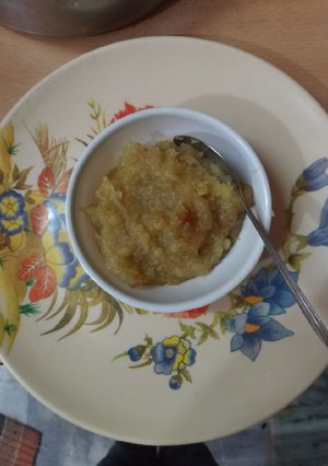 A picture of Sweet potato and potato halwa.