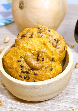 A picture of Clean Pumpkin Cookies with Butternut Squash - Air Fryer Recipe.