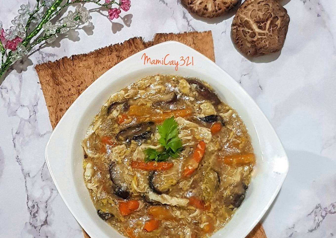 Tumis Kental Jamur Shitake ala Taiwan