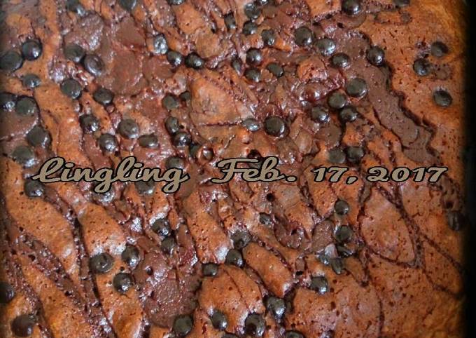 Brownies 3 coklat jadul 🍫🍫🍫 no bp foto resep utama