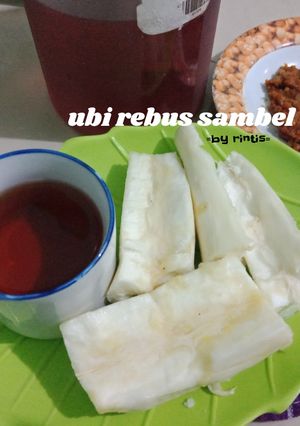 Foto resep Ubi rebus Sambal Ebi
