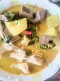 Green Curry Chicken with Winter Melon